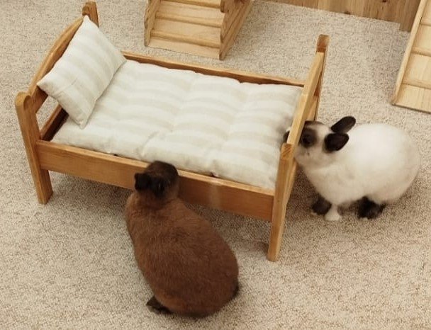 Matelas et coussin pour lit poupée IKEA double face été / hiver – Image 8