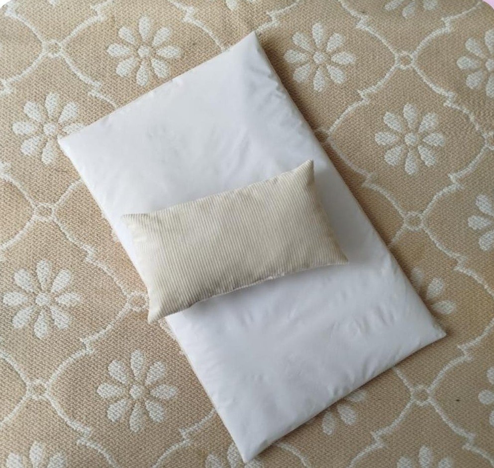 Matelas et coussin pour lit poupée IKEA double face été / hiver – Image 5